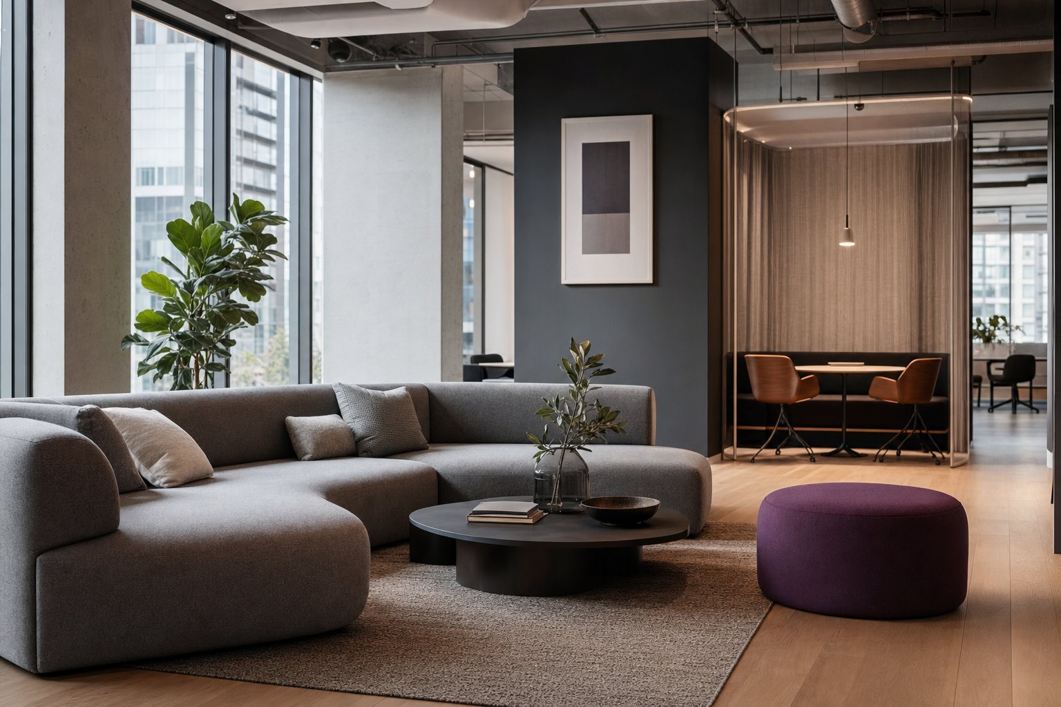 OKA Lounge im modernen Büro