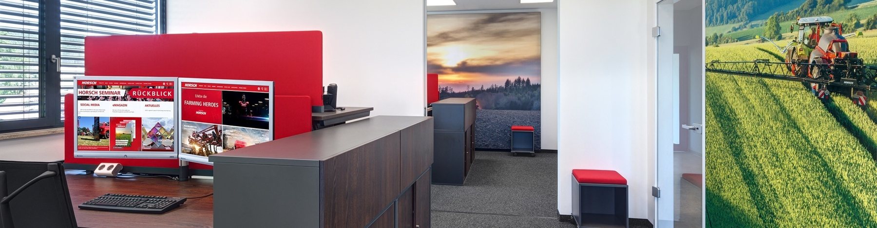 HORSCH Maschinen GmbH – Büroeinrichtung mit OKA